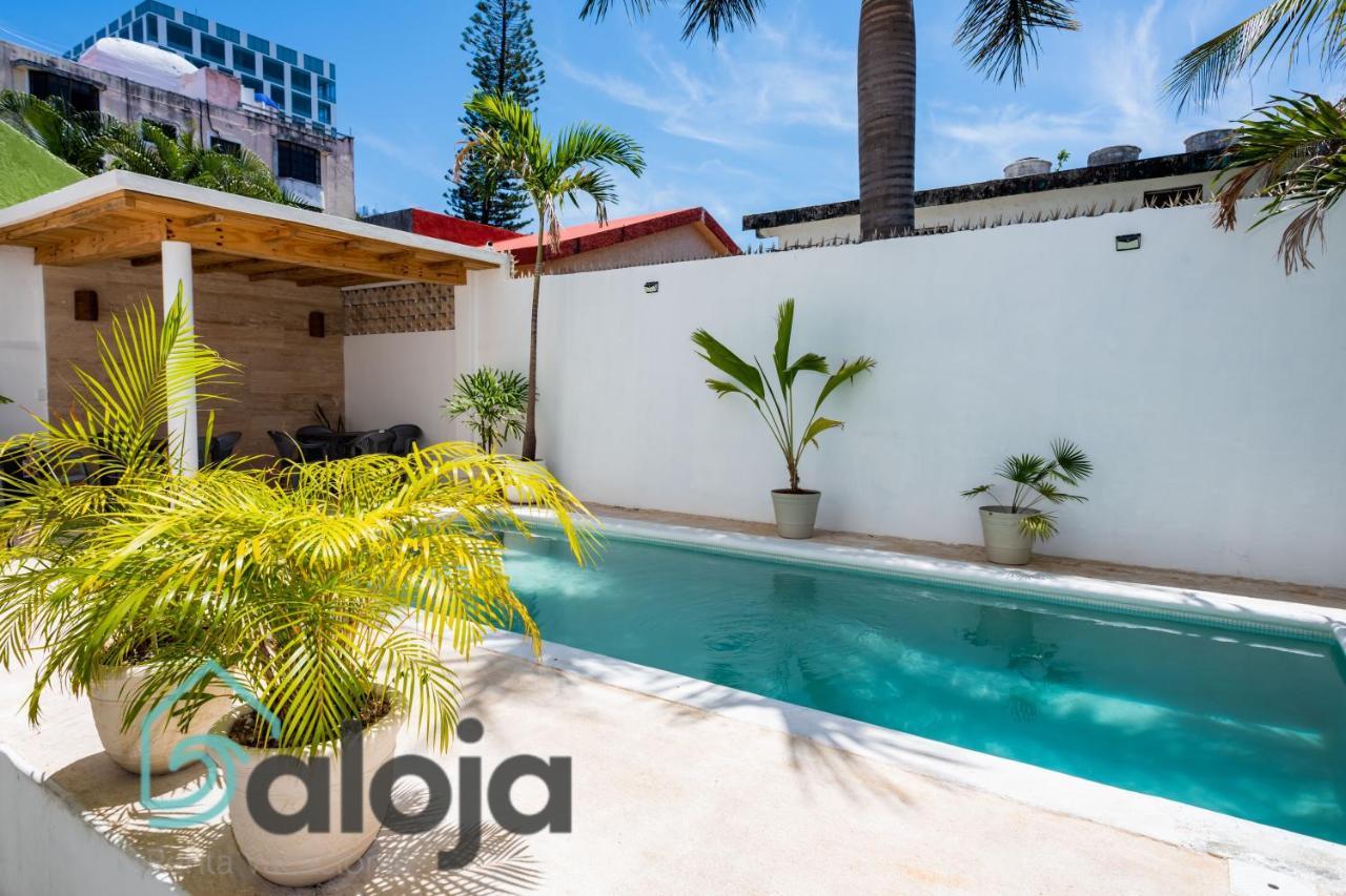 Vica Guest House Con Piscina En La Entrada De La Zona Hotelera Cancún Exteriör bild